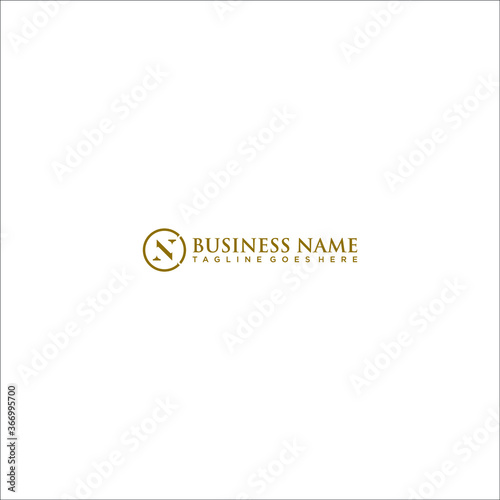 Unique letter NC or CN logo for update professional business such as consulting, financial, capital ventures, accounting, advertising and marketing, investments, lawyer and real estate.