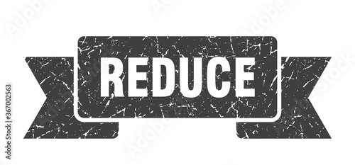 reduce grunge vintage retro band. reduce ribbon