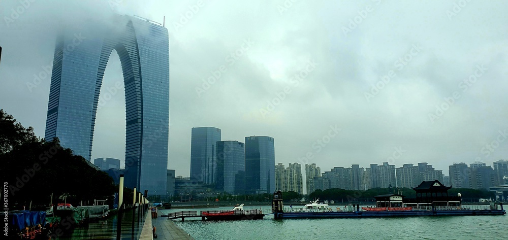 Fototapeta premium Puertas del Cielo (Suzhou)
