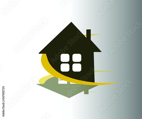 real estate concept with house