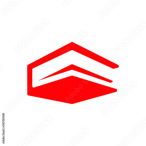 red book logo design template