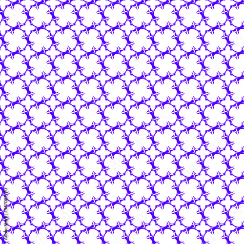 patrón con mosaico blanco y violeta