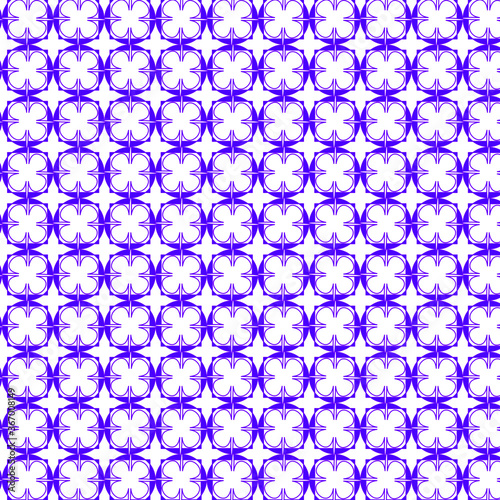 patrón con mosaico blanco y violeta