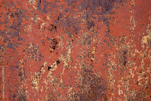 rusty metal old sheet for background. rusty texture