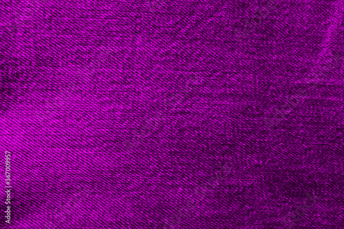 Dark Violet or Purple color surface cotton fabric - backdrops texture background of clothing.