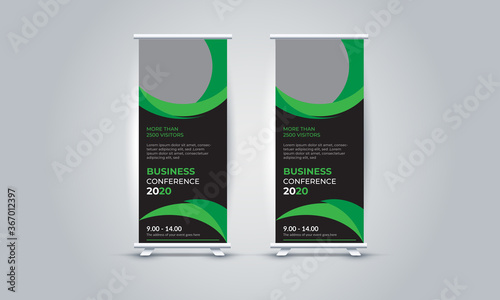 Business conference Rollup Banner Signage stand 