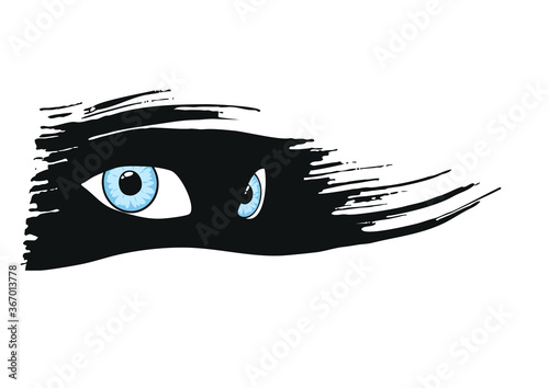 Creative design of mystery eyes