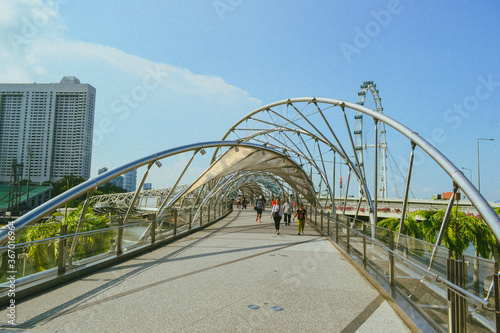 bridge over the river © Wenz