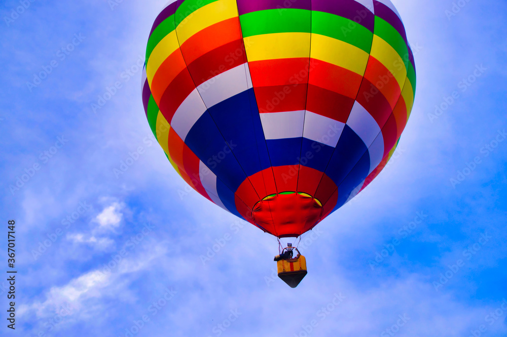 Naklejka premium hot air balloon