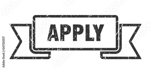 apply grunge vintage retro band. apply ribbon