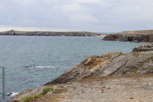 Côte rocheuse de Quiberon, morbihan, France