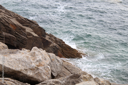 Côte rocheuse de Quiberon, morbihan, France