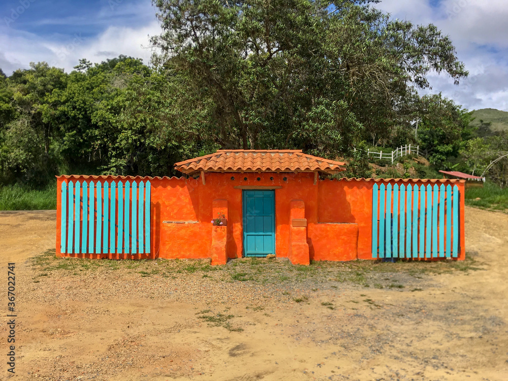 Naklejka premium colorful wall