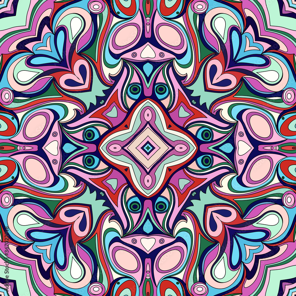 Vector abstract seamless pattern