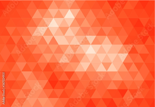 Red Abstract Geometric Triangle Background, Patterns Wallpaper
