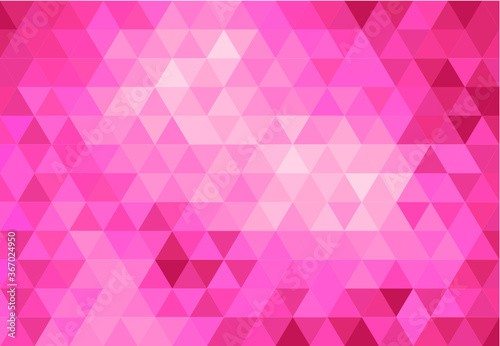 Light Pink Abstract Geometric Triangle Background, Patterns Wallpaper