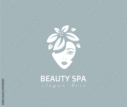 Beauty spa logo design