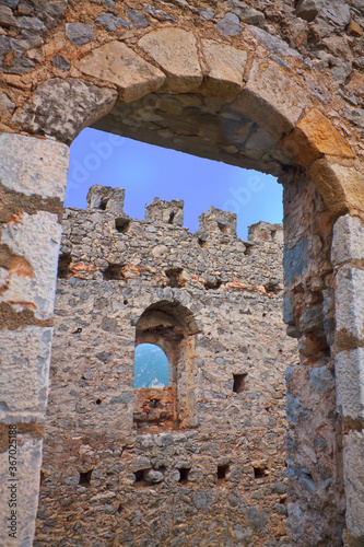  Kapetanakis medieval old tower in Messinia  Greece 
