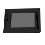 Graphic tablet flat icon