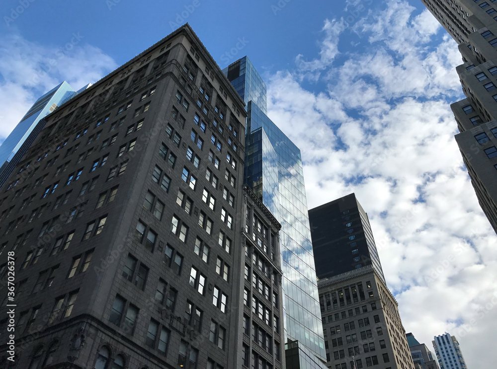 Fototapeta premium Buildings in Manhattan, New York