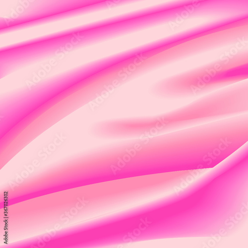 Pink Fabric Satin Abstract Background Vector