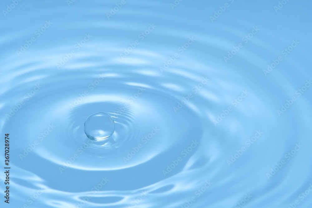 Water Drop - Pure clear and transparent of water and ripple in bright background. Creative modern concept, for graphic design, website, poster, placard and wallpaper. Water Drop - Pure clear and transparent of water and ripple in bright background. Creative modern concept, for graphic design, website, poster, placard and wallpaper.