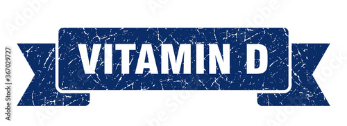 vitamin d grunge vintage retro band. vitamin d ribbon