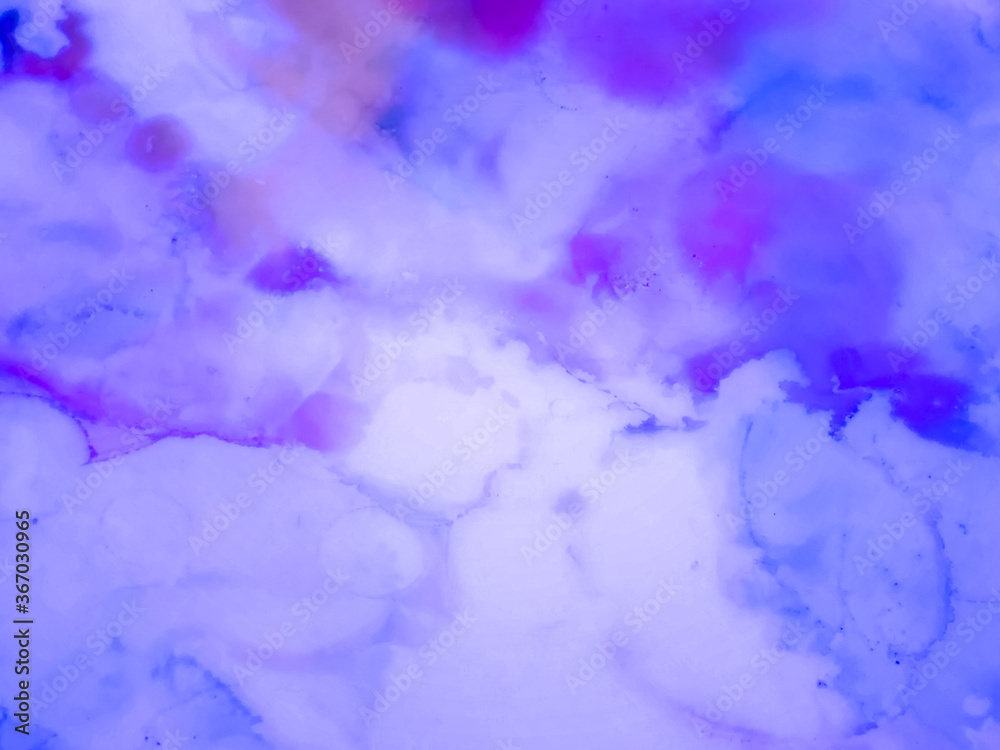 Neon Clouds Ink Wallpapers. Abstract Ink Art. 