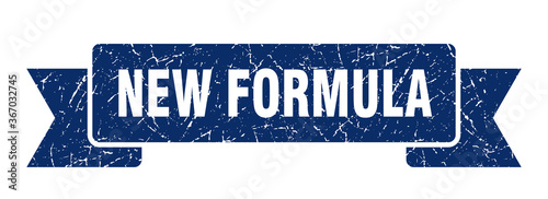 new formula grunge vintage retro band. new formula ribbon
