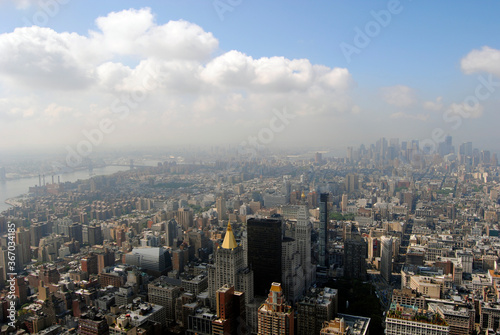 Vista de edificios altos en nueva york
