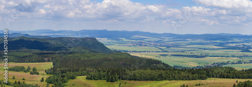  View from the top of Szczeliniec Wielki - Table Mountains - Sudetes - Poland