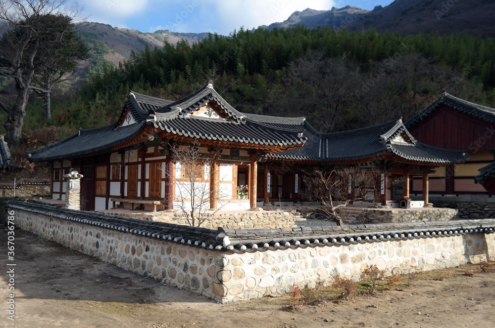 South Korea Pyochungsa Buddhist Temple