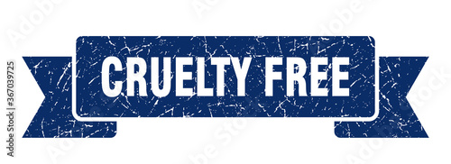cruelty free grunge vintage retro band. cruelty free ribbon