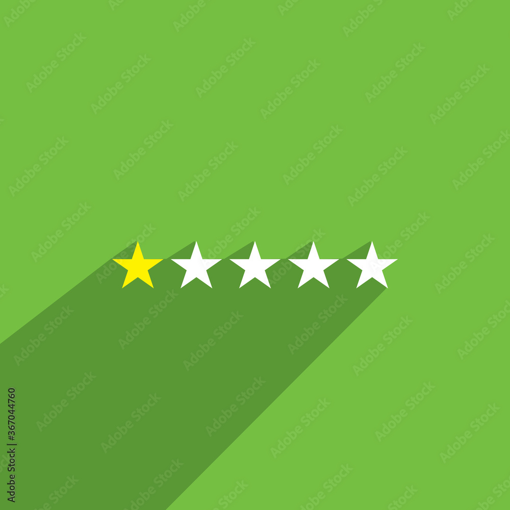 one star Icon vector, Sports Icon Vector one star Icon vector, Sports Icon Vector