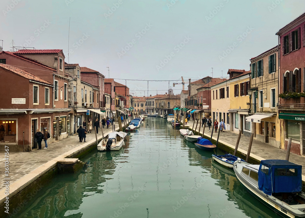 canal in murano