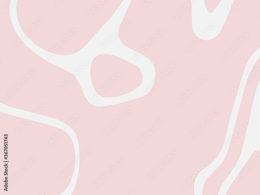 Pastel pink and white tone with random shapes and lines background. Pastel pink and white tone with random shapes and lines background.