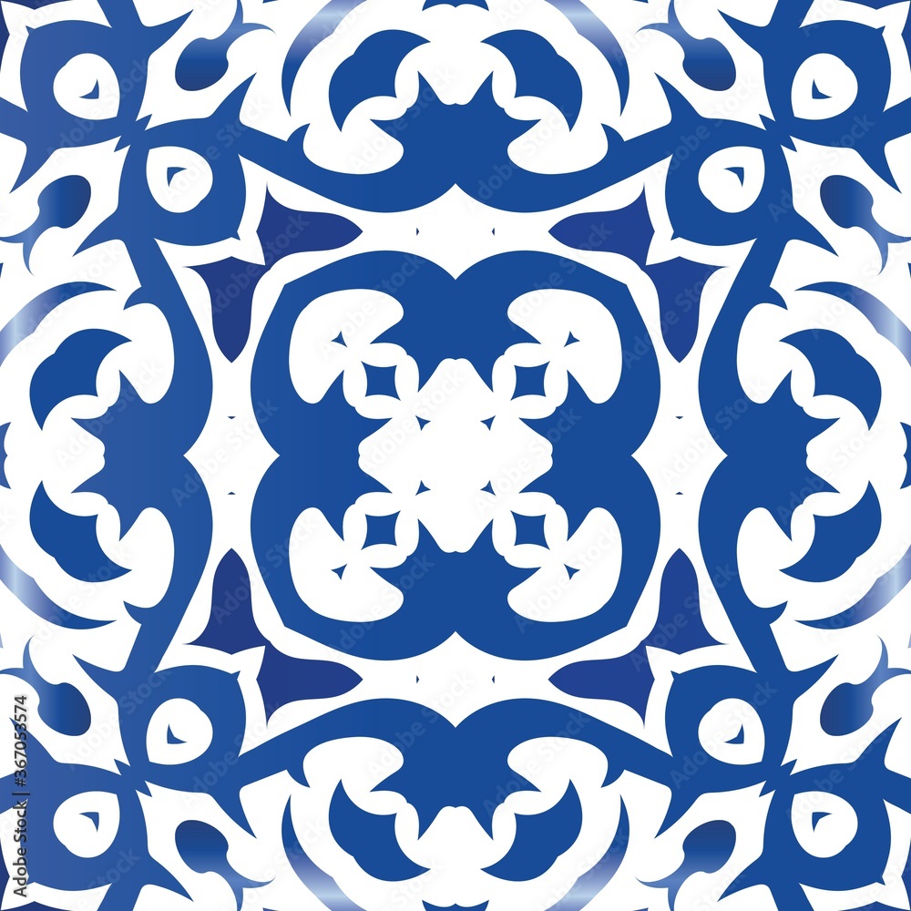 Ethnic ceramic tile in portuguese azulejo. Ethnic ceramic tile in portuguese azulejo.