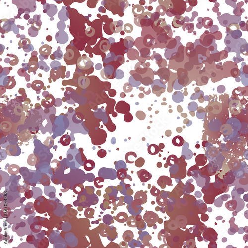 Blots Seamless Pattern. Fashion Concept. Distress 