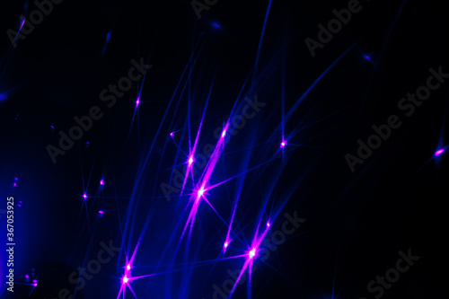 Laser light for backgrounds