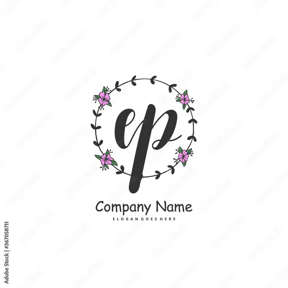 E P EP Initial handwriting and signature logo design with circle. Beautiful design handwritten logo for fashion, team, wedding, luxury logo. E P EP Initial handwriting and signature logo design with circle. Beautiful design handwritten logo for fashion, team, wedding, luxury logo.