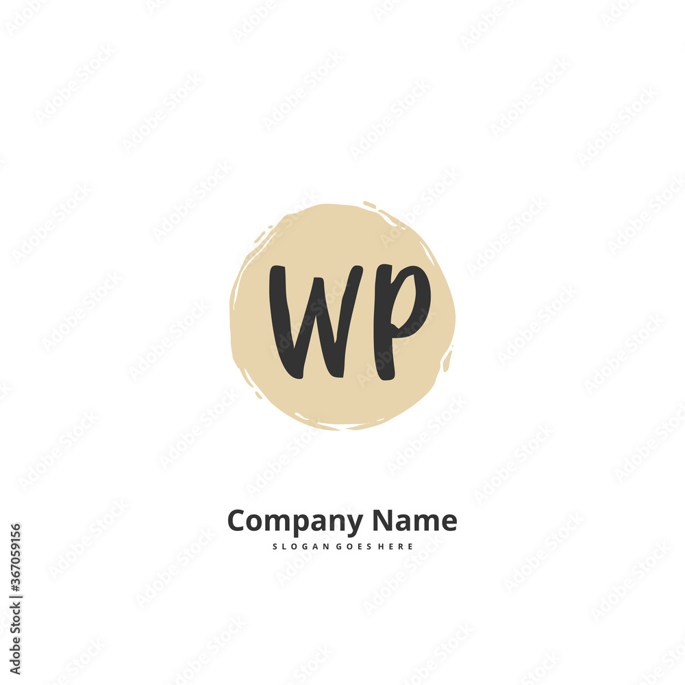 W P WP Initial handwriting and signature logo design with circle. Beautiful design handwritten logo for fashion, team, wedding, luxury logo. W P WP Initial handwriting and signature logo design with circle. Beautiful design handwritten logo for fashion, team, wedding, luxury logo.