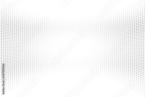 Background grey and white halftone at modern bright art. Blurred pattern raster effect. Abstract creative graphic template. Business and Technology style.