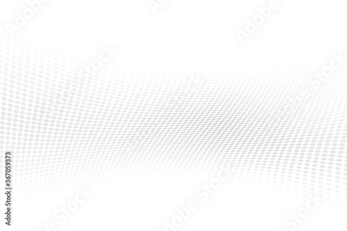 Background grey and white halftone at modern bright art. Blurred pattern raster effect. Abstract creative graphic template. Business and Technology style.