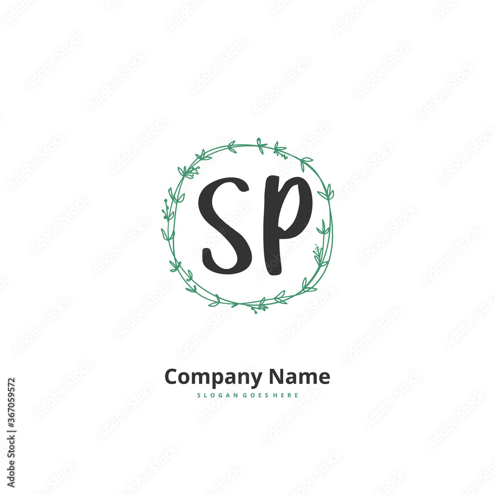 S P SP Initial handwriting and signature logo design with circle. Beautiful design handwritten logo for fashion, team, wedding, luxury logo. S P SP Initial handwriting and signature logo design with circle. Beautiful design handwritten logo for fashion, team, wedding, luxury logo.