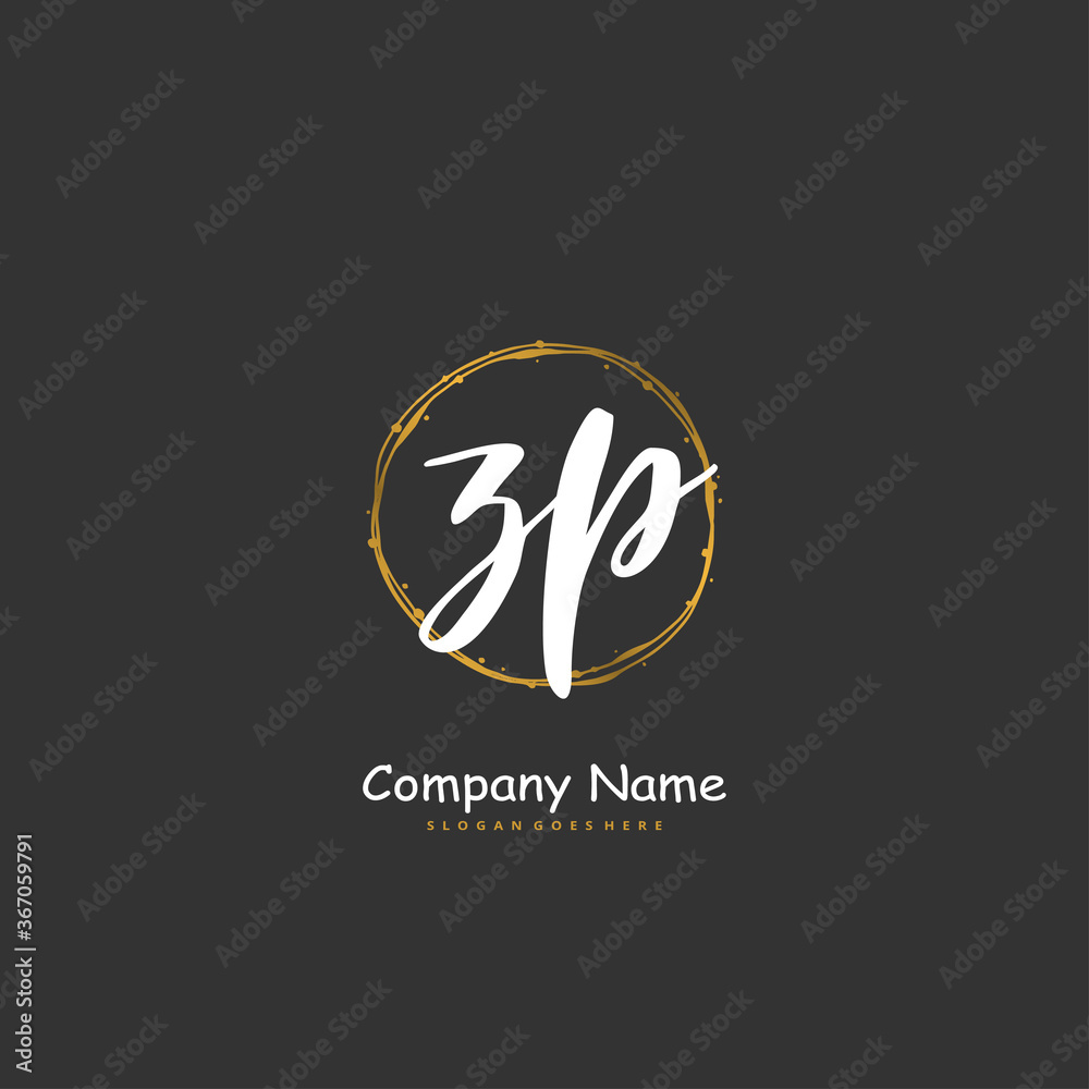 Z P ZP Initial handwriting and signature logo design with circle. Beautiful design handwritten logo for fashion, team, wedding, luxury logo. Z P ZP Initial handwriting and signature logo design with circle. Beautiful design handwritten logo for fashion, team, wedding, luxury logo.
