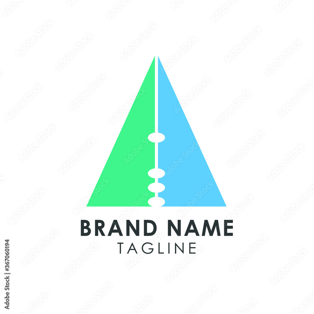 Initial A logo creative concept