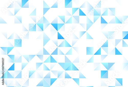 Light vector background with polygonal style.