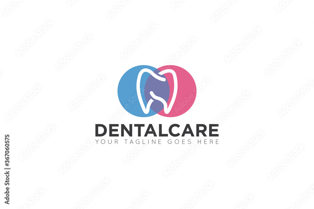 dental care logo and icon vector illustration dental care logo and icon vector illustration