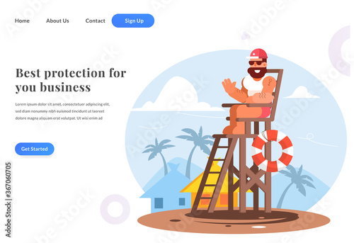 web landing page coast guard