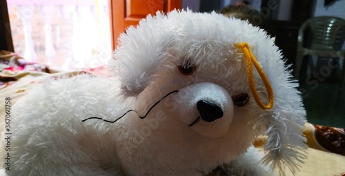 Wallpaper Mural soft toy rabbit Torontodigital.ca